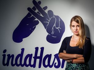 Barbara Soltysinska, the CEO and co-founder of indaHash.com, which helps influencers profit from their audience size